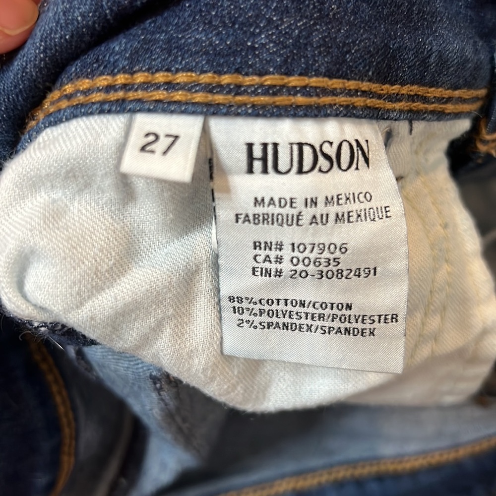 Hudson jeans Collin flap skinny jeans 27 - Picture 6 of 7